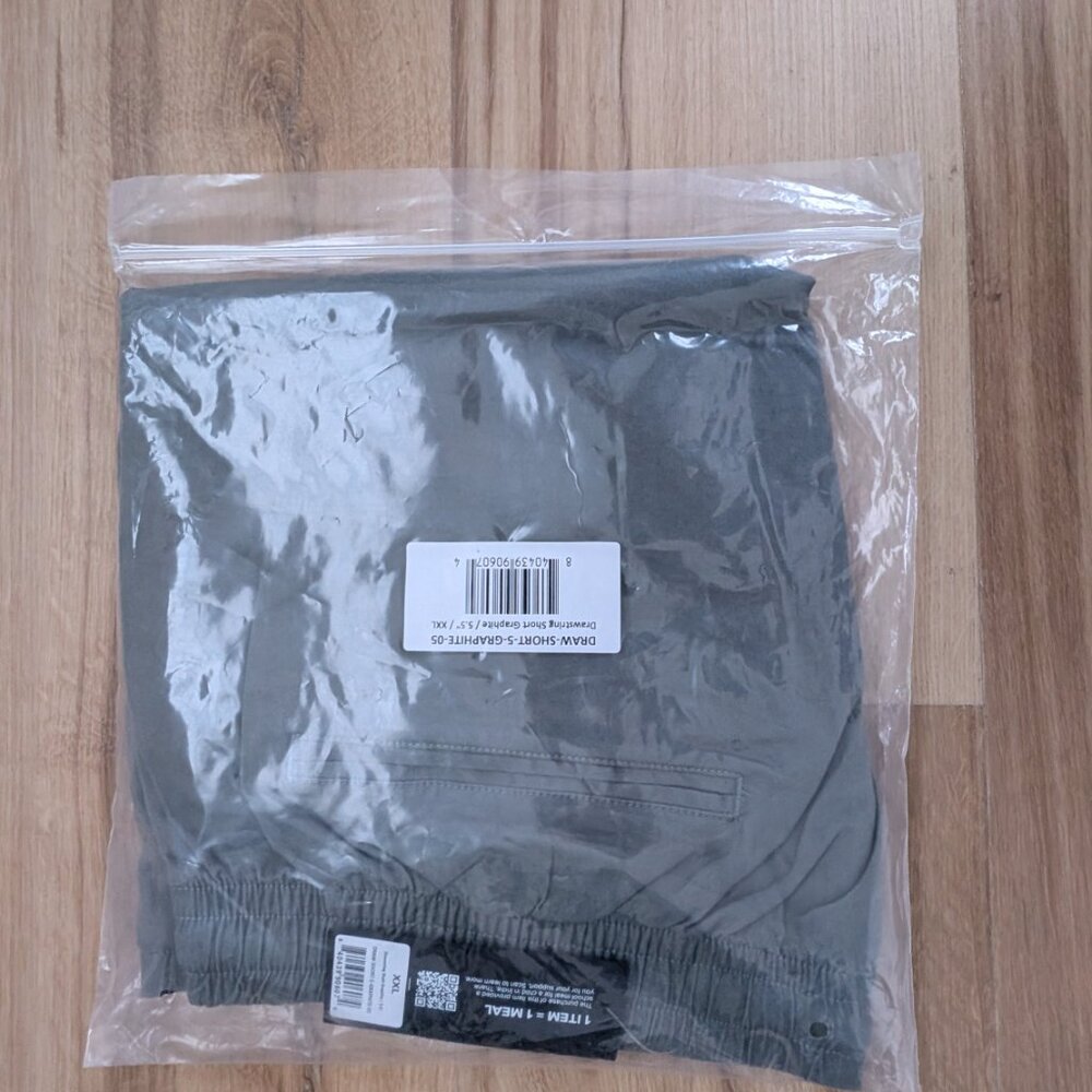 NWT Bearbottom Drawstring Shorts 5.5” Graphite XXL Men’s - Picture 6 of 7